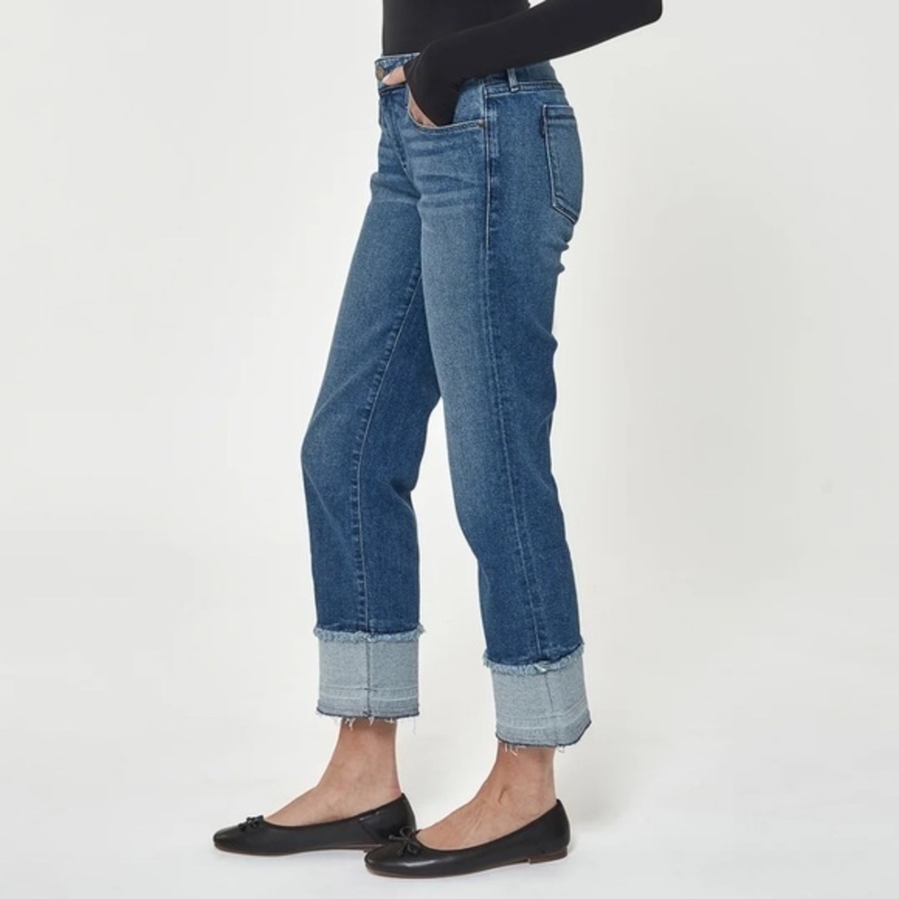 Parker Smith Bowery Crop Straight w/Raw Cuff in Isla Size 8/29